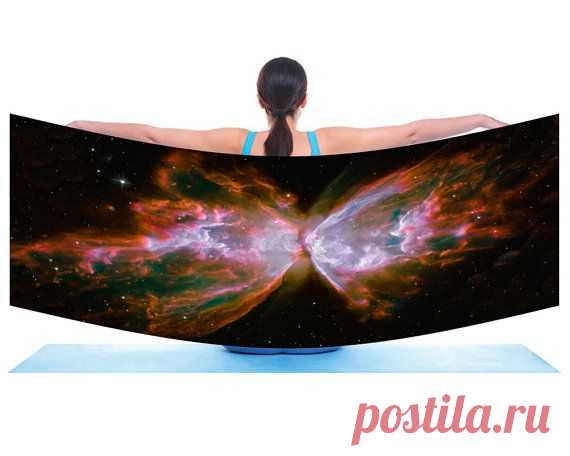Butterfly Nebula Galaxy Scarf / Shawl / Sarong by FreshPrintsofCT