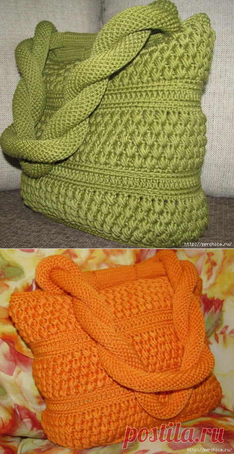 Сумка связанная крючком