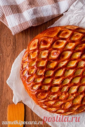 Пирог с индейкой, грибами и сыром | Простые кулинарные рецепты с фотографиями