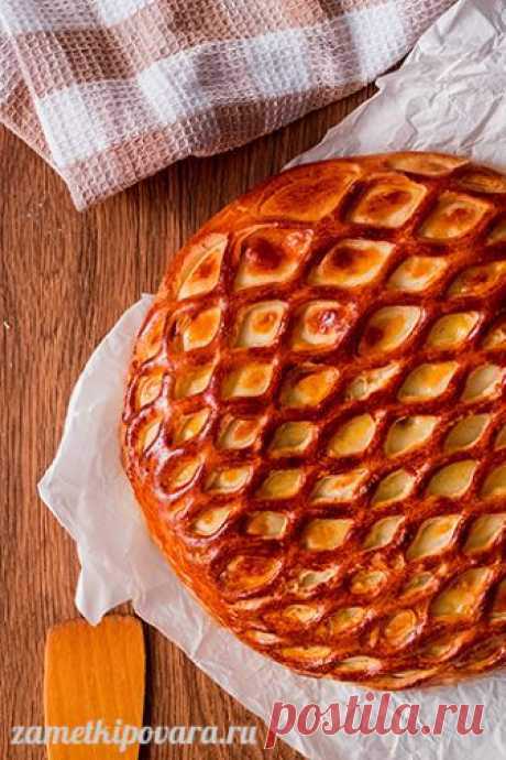 Пирог с индейкой, грибами и сыром | Простые кулинарные рецепты с фотографиями