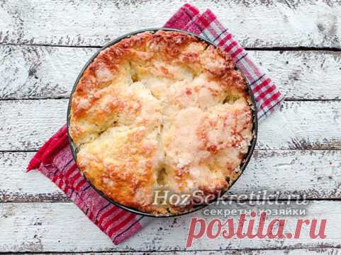 Сладкий пирог к чаю, легкий как пух: простой, быстрый, вкусный рецепт