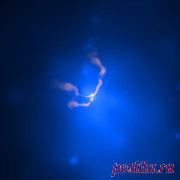 Танец  двух  черных  дыр.