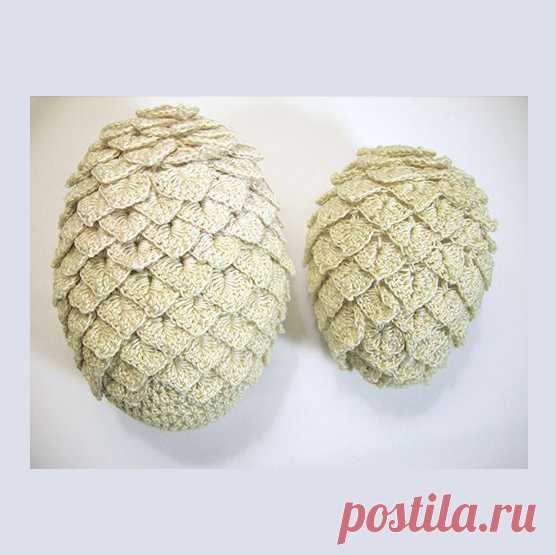 Вяжем крючком: яйца дракона своими руками. Схема | Креаликум