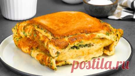 2 ideias brilhantes que farão seu sanduíche ser inesquecível Omelete que vira sanduíche