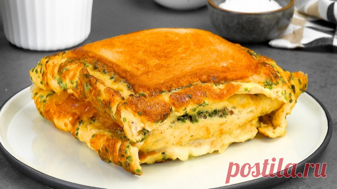 2 ideias brilhantes que farão seu sanduíche ser inesquecível Omelete que vira sanduíche