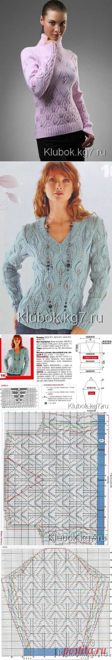 Лиловый свитер | Клубок