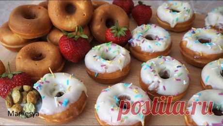 ПОНЧИКИ без жарки, базовый рецепт/DONUTS Пончики в аппарате легко, быстро и просто! Бюджетный базовый рецепт пончиков.Ещё рецепты пончиков:американкие пончики донатс https://youtu.be/eufppBL-fBcвани...