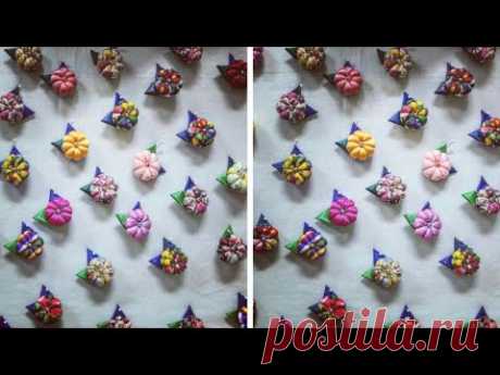 Very Beautiful button making at home
