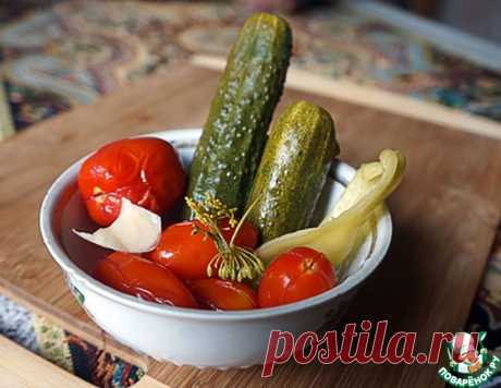 Малосольное овощное ассорти – кулинарный рецепт