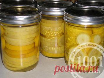 Рецепт маринованных кабачков на зиму - Кабачки на зиму . 1001 ЕДА вкусные рецепты с фото!