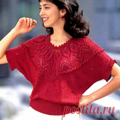 Японская кокетка: 5 ажурных моделей из японских журналов по вязанию | Вязание с Paradosik_Handmade | Дзен
