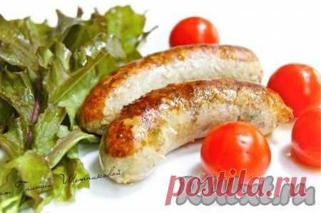 Домашние куриные колбаски