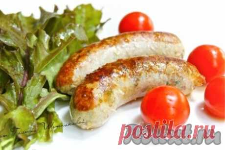 Домашние куриные колбаски