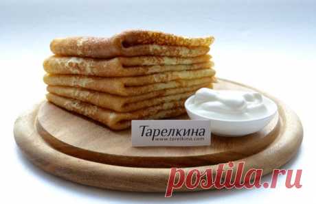 Блины творожные