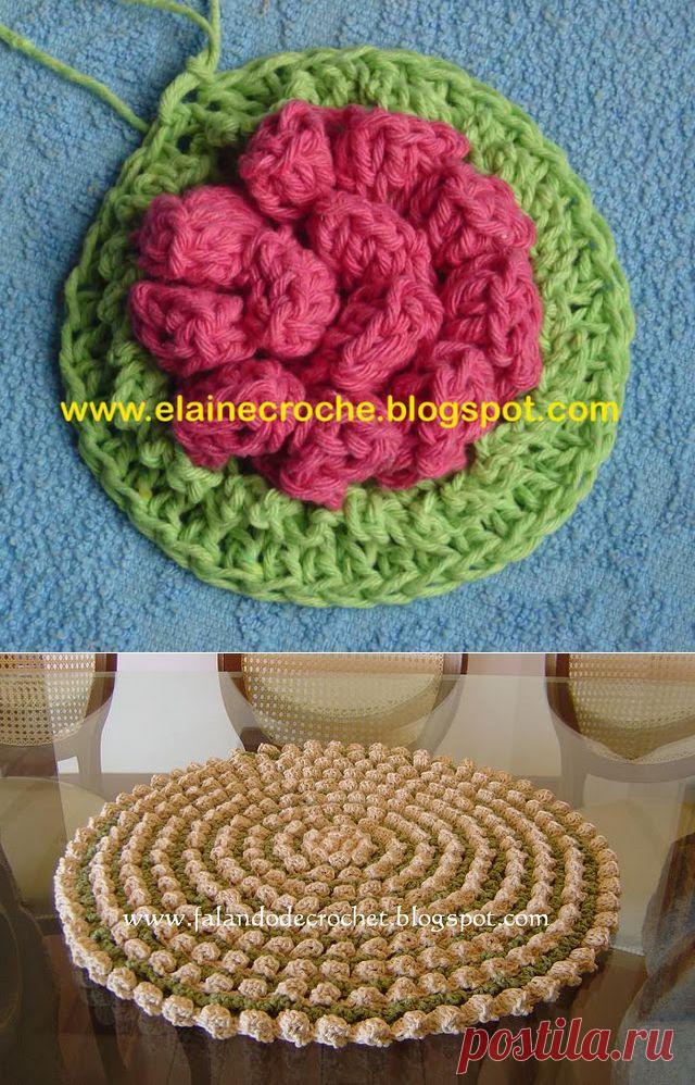 Спиральное объёмное вязание. .