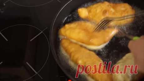 Те самые из СССР Пирожки с ливером из жидкого теста
