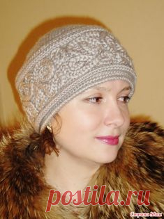 . Вязаные кубанки. Фотосессия с подругой.