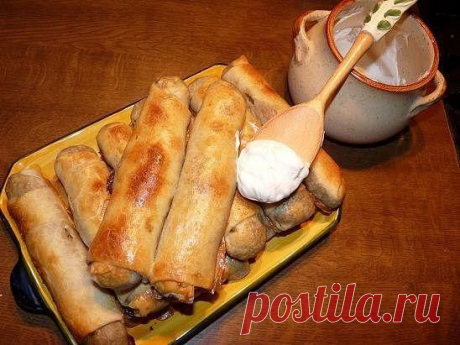 Как приготовить вкусные пирожки из тонкого теста - рецепт, ингридиенты и фотографии