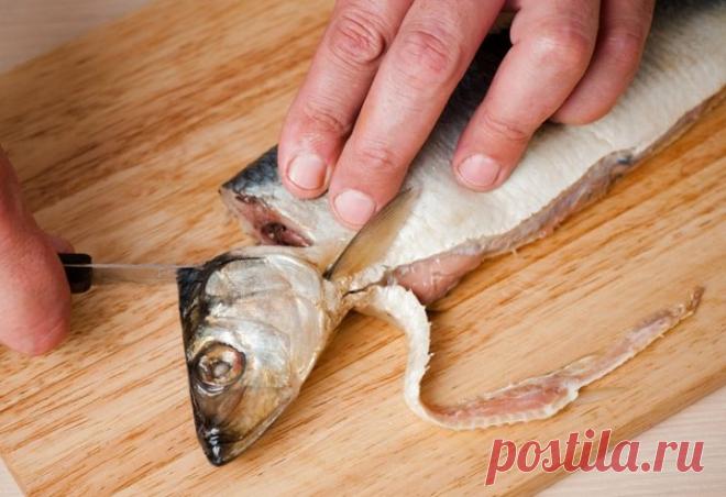 Как правильно чистить селедку - мастер-класс | Леди Mail.Ru