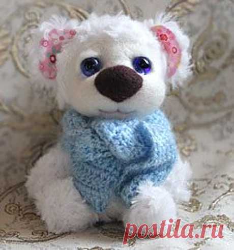 Шьем медвежонка с приваляной мордочкой. Подробный мастер-класс и выкройка.