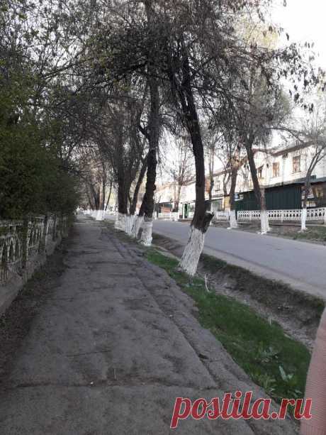 Майлуу-Суу 29 марта 2020г. Короткая фотозарисовка от Т.Конавчук (Майлуу-Суу). В городе карантин...