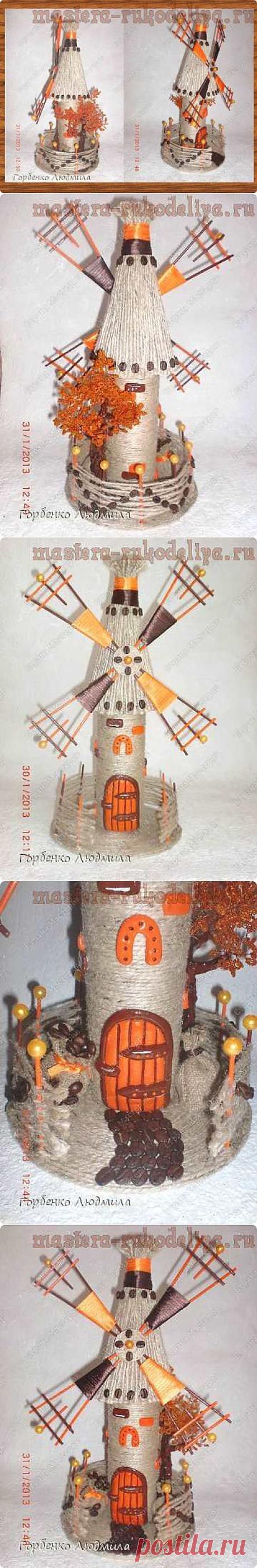 Мельница из бутылки