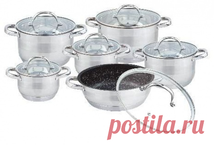 Набір посуду ЕВ-4004, 10пр. FRICO купити оптом ПОСУД купити гуртом Хмельницький - yumag.com.ua