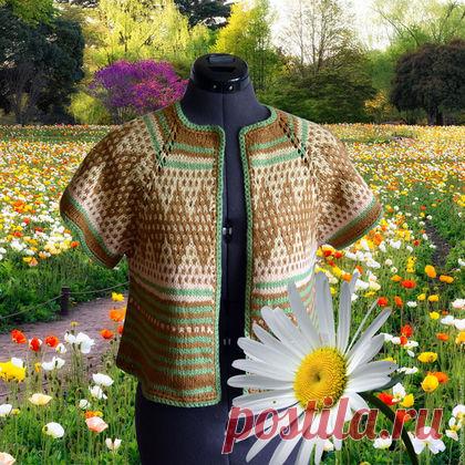 Купить Болеро детское без застежки - болеро вязаное, детская одежда, детская кофта