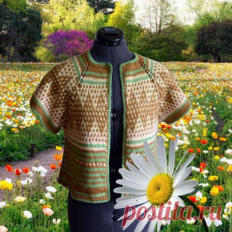 Купить Болеро детское без застежки - болеро вязаное, детская одежда, детская кофта