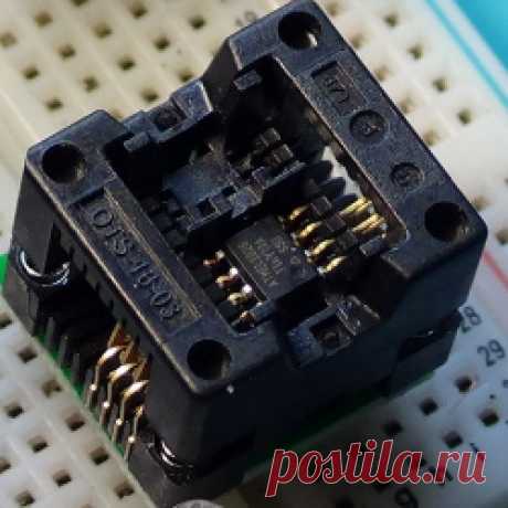 Адаптер-переходник с SOIC8 на DIP8 | Микро-обзор