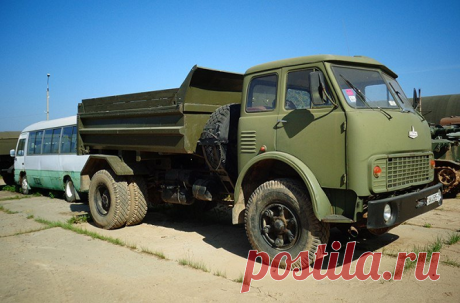 МАЗ-5549: необычный самосвал на базе автоцистерны — Kovsh.dp.ua