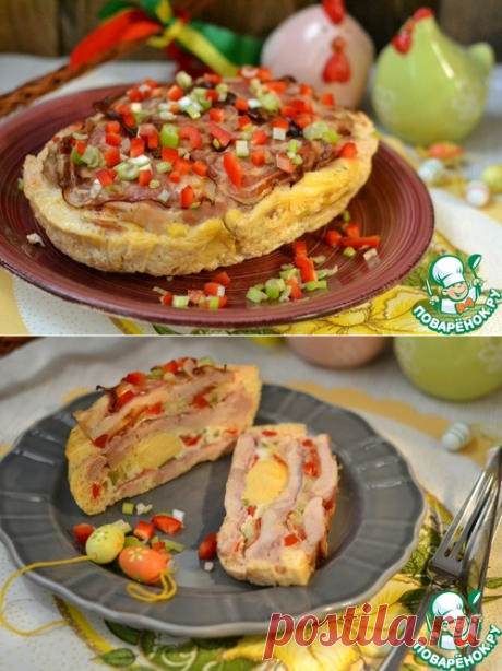 Пасхальная мясная запеканка – кулинарный рецепт