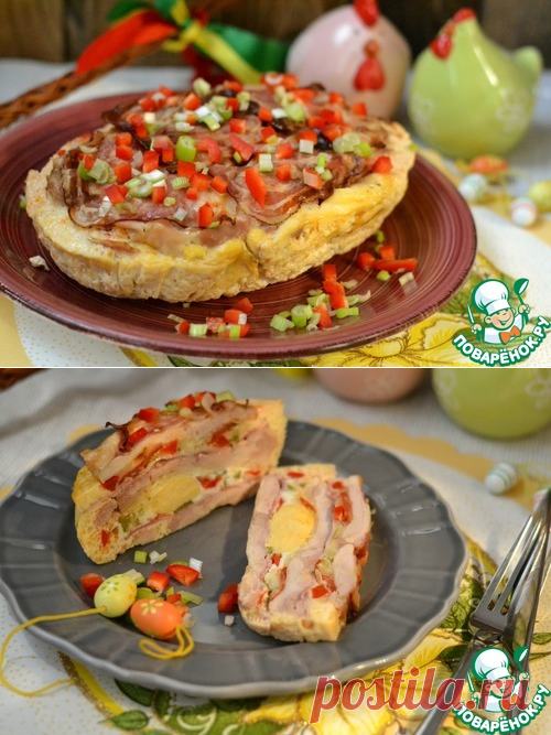 Пасхальная мясная запеканка – кулинарный рецепт