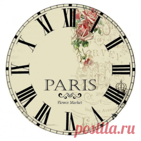 Картинки для круглых часов. Часть первая