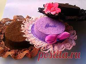 Заколочка "Шляпка".