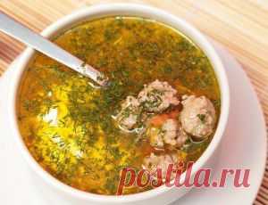 Суп с фрикадельками