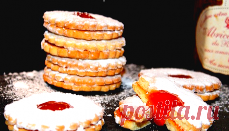 Песочное печенье с начинкой из джема: Алжирское «Саблé» | ChocoYamma | Яндекс Дзен