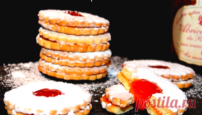 Песочное печенье с начинкой из джема: Алжирское «Саблé» | ChocoYamma | Яндекс Дзен