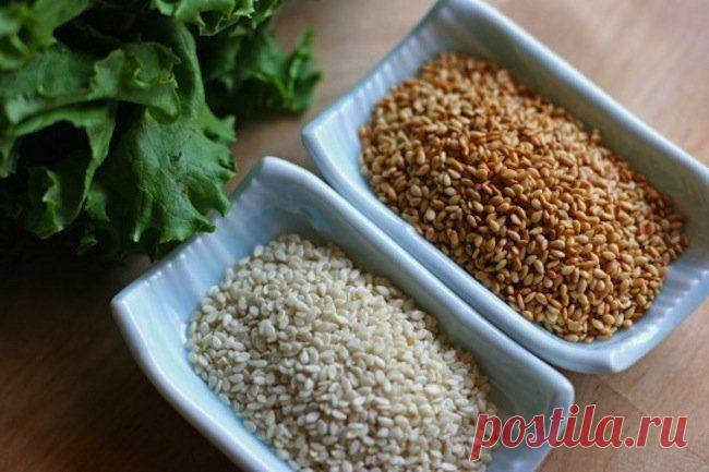 Кунжутное семя в еде и для красоты. Несколько советов из медицины Древнего Востока.