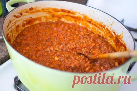 Соус болоньезе для лазаньи рецепт с фото - 1000.menu