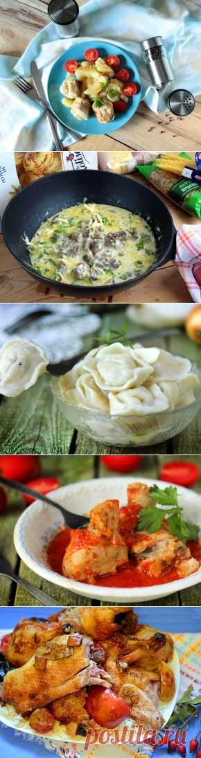 Вкусные рецепты блюд из мяса домашней и дикой птицы: курицы, индейки, утки, гуся.