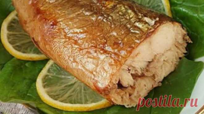 Вкусная золотистая рыбка без коптильни и химии: я готовлю скумбрию быстро