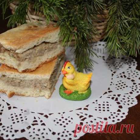 Староновогодний мясной пирог