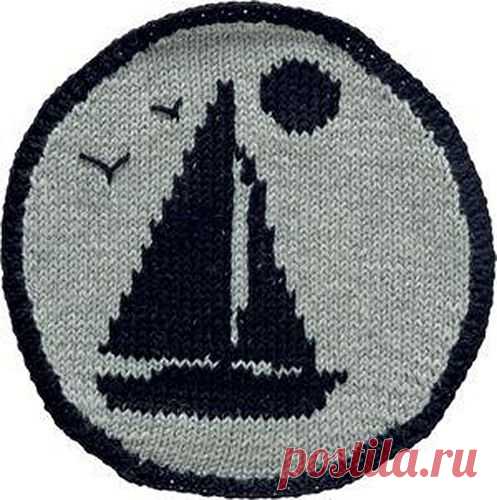 вязаный круг спицами