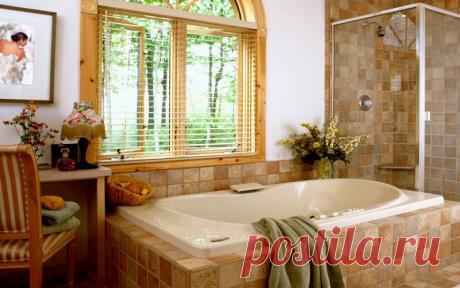 Интересные идеи для ванной комнаты | Это интересно!