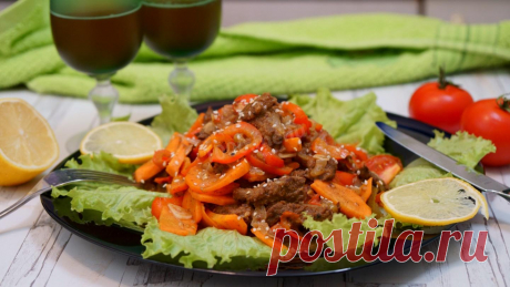Мясная закуска по-тайски с телятиной и перцем рецепт с фото пошагово и видео - 1000.menu