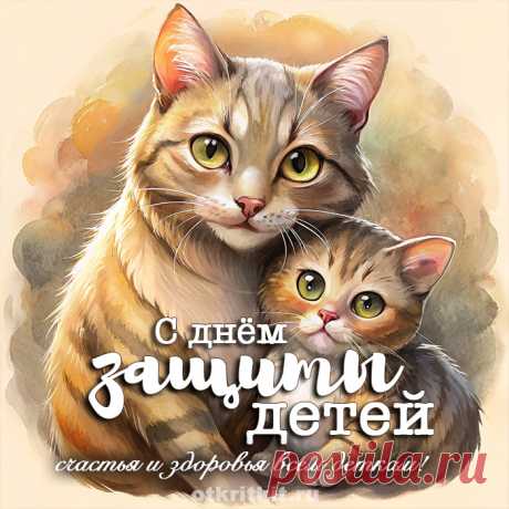 С праздником! Пусть поскорее настанет день, когда все дети Земли будут расти под мирным небом, в любви, заботе и радости! Им жить, творить, им создавать будущее человечества! Желаю счастья!