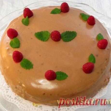 Торт с малиновым суфле - МирТесен