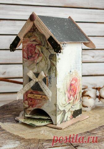 Декупаж чайного домика - 100 фото лучших современных моделей