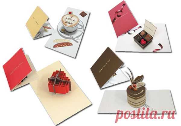Сногсшибательные pop-up открытки для любимых